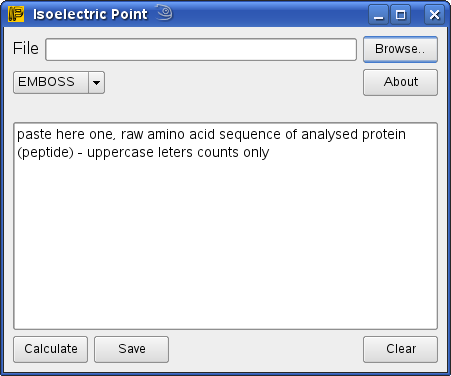isoelectric point calculator peptide